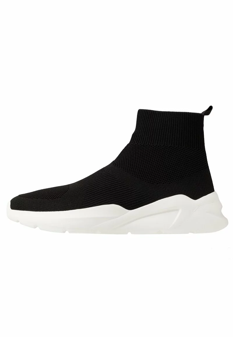 Pier One Uomo Sneakers Alte - Black/white 3 Pier One Uomo Sneakers Alte - Black/white