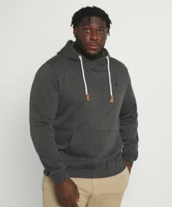 Pier One Uomo Felpa Con Cappuccio - Dark Grey