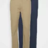 Pier One Uomo 2 PACK - Chino - Dark Blue/tan -Offerta Economica Pier One 472e3d2a78034dfab71f28de5f17fceb