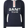GANT Uomo Sweatshirt - Dark Blue, White -Offerta Economica Pier One 47e7ed59f77f495ca3273f82c405f425