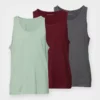 Pier One Uomo 3 PACK - Top - Dark Grey / Green / Bordeaux -Offerta Economica Pier One 48ad2e9583ca42fe9a36b13269cd9624