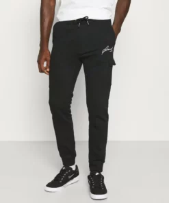 Pier One Uomo Pantaloni Sportivi - Black