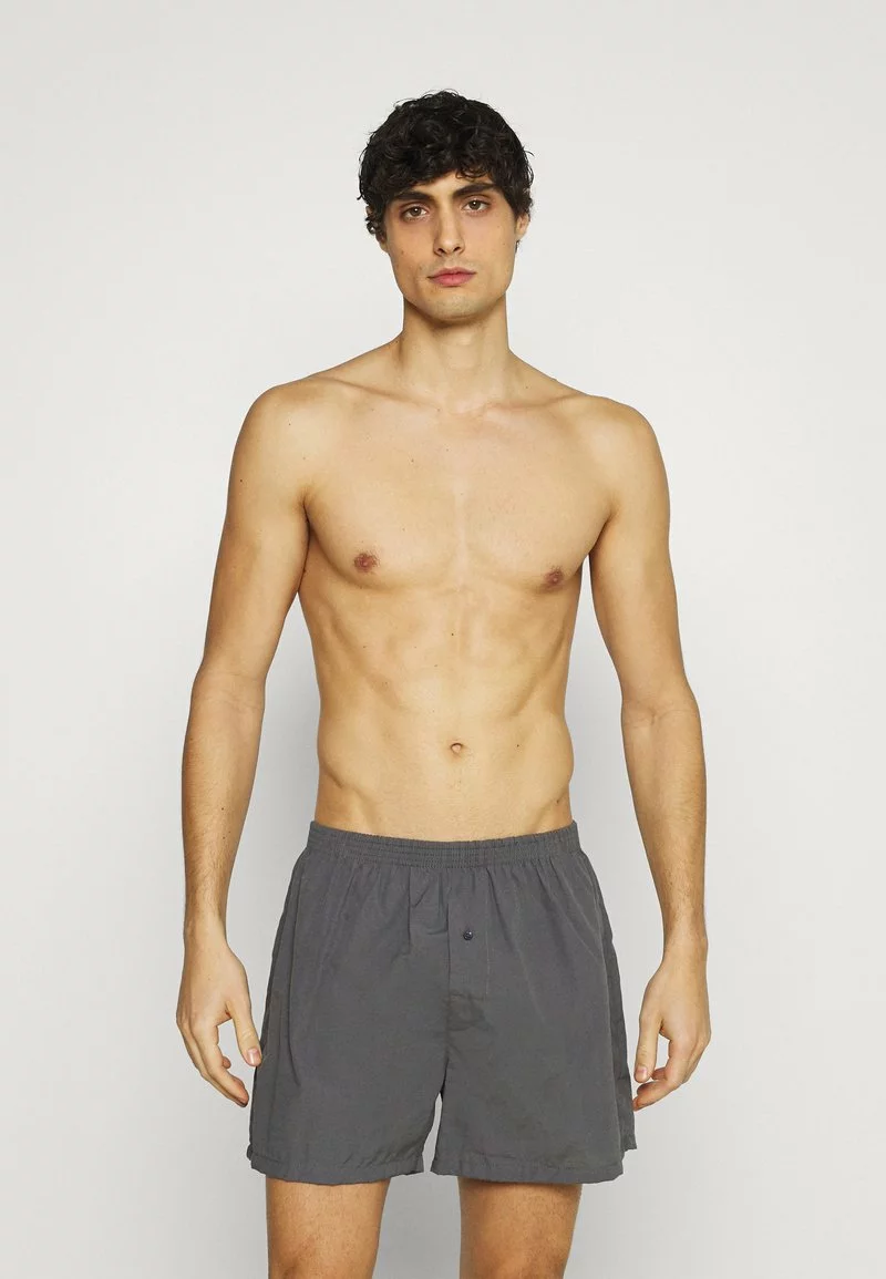 Pier One Uomo 3 PACK - Boxer - Black/dark Grey/white 6 Pier One Uomo 3 PACK - Boxer - Black/dark Grey/white - immagine 4