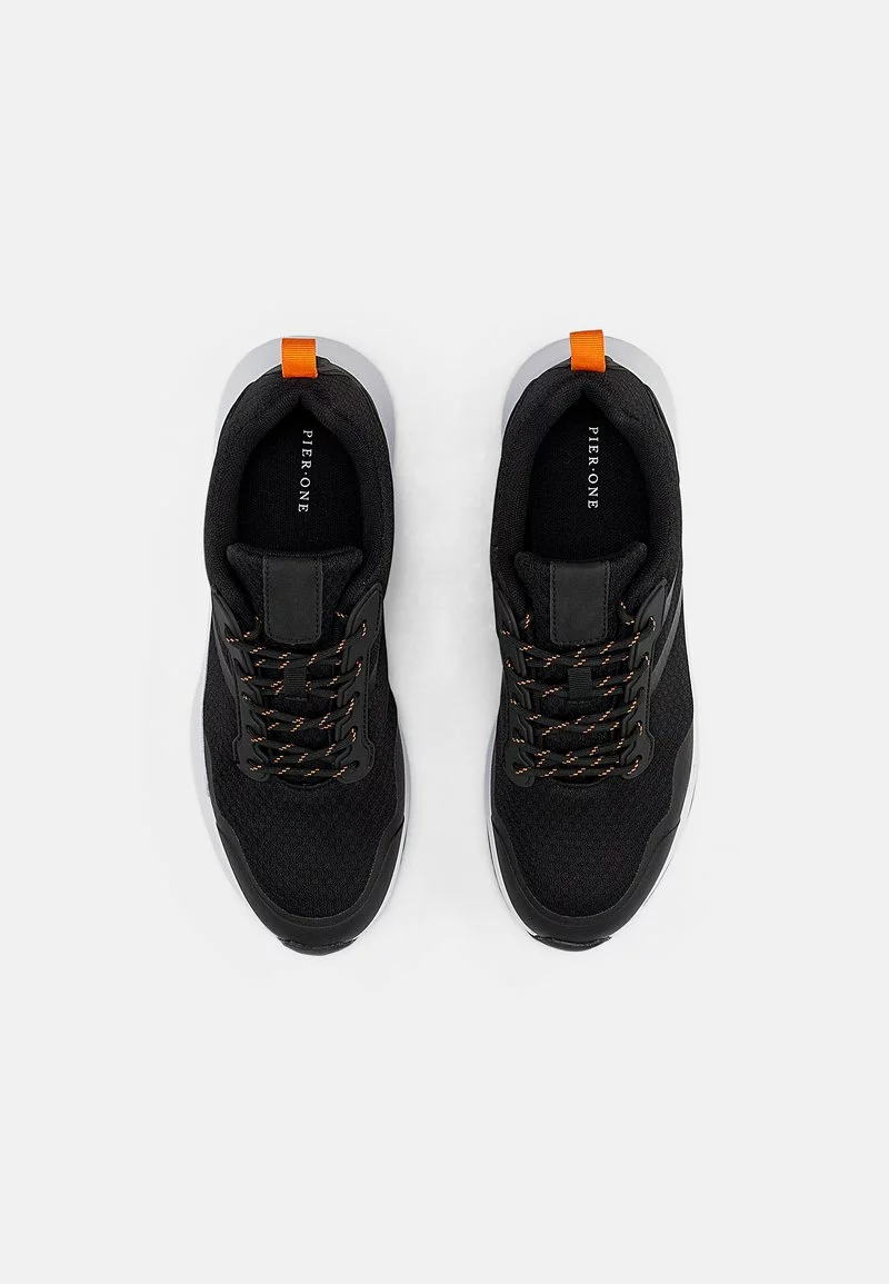 Pier One Unisex Sneakers Basse - Black 6 Pier One Unisex Sneakers Basse - Black - immagine 4