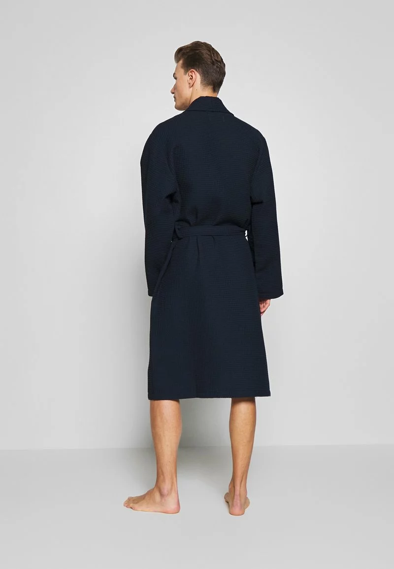 Pier One Uomo Accappatoio - Dark Blue 5 Pier One Uomo Accappatoio - Dark Blue - immagine 3