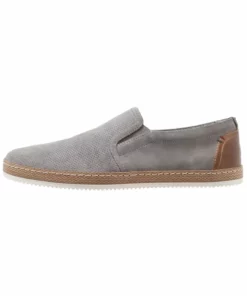 Pier One Uomo Scarpe Senza Lacci - Grey