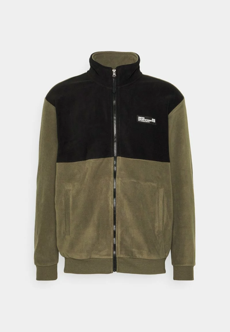 Pier One Uomo Giacca In Pile - Black/olive 7 Pier One Uomo Giacca In Pile - Black/olive - immagine 5