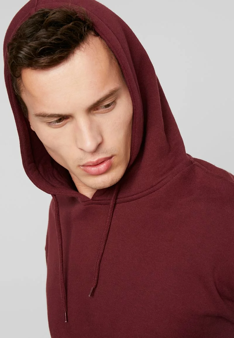 Pier One Uomo PLAIN SKATER HOODY - Felpa Con Cappuccio - Bordeaux 6 Pier One Uomo PLAIN SKATER HOODY - Felpa Con Cappuccio - Bordeaux - immagine 4