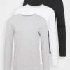 Pier One Uomo 3 PACK - Maglietta A Manica Lunga - Black/white/mottled Light Grey 16 Pier One Uomo 3 PACK - Maglietta A Manica Lunga - Black/white/mottled Light Grey -Offerta Economica Pier One 5065377fc72c4fd496763a2b57fb6a7f