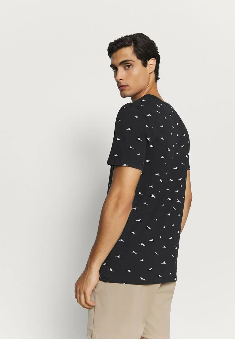 Pier One Uomo T-shirt Con Stampa - Black 5 Pier One Uomo T-shirt Con Stampa - Black - immagine 3