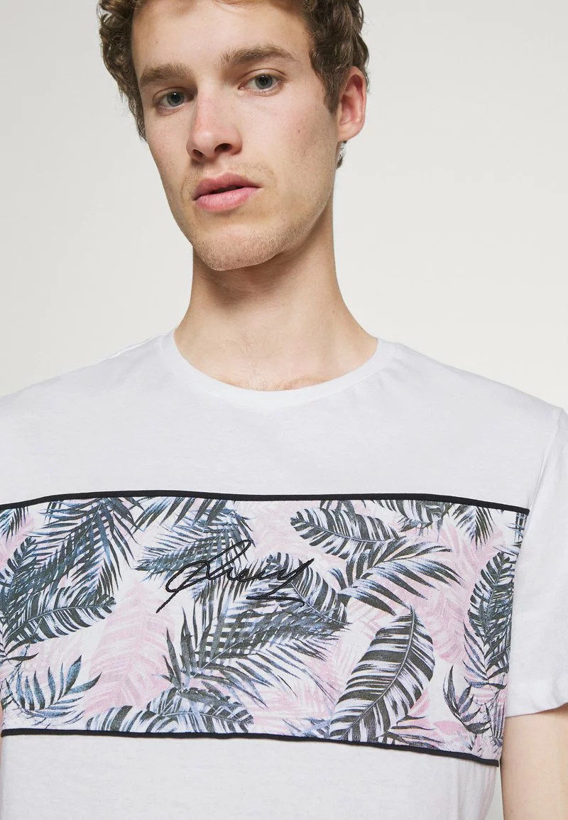 Pier One Uomo T-shirt Con Stampa - White 7 Pier One Uomo T-shirt Con Stampa - White - immagine 5