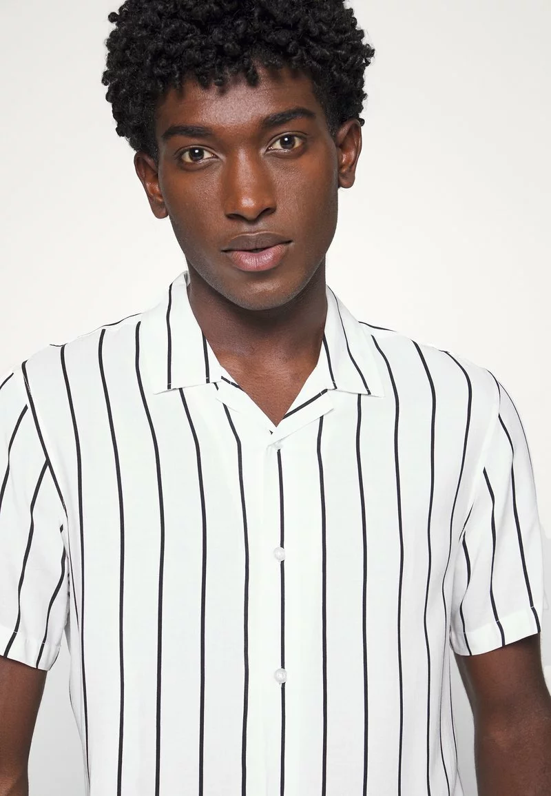 Pier One Uomo 2 PACK - Camicia - Black/white 13 Pier One Uomo 2 PACK - Camicia - Black/white - immagine 11