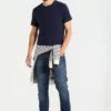 Pier One Uomo T-shirt Basic - Dark Blue -Offerta Economica Pier One 580968faa9fb452abed9f29a91e0647a