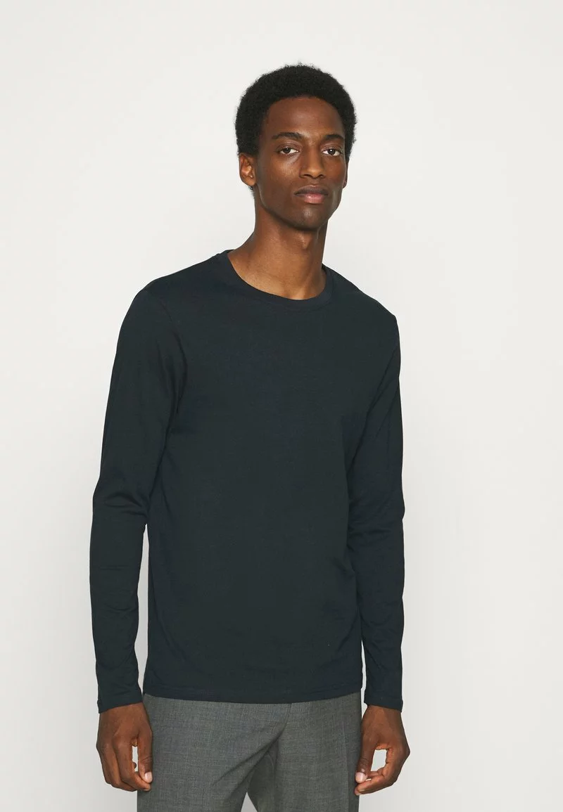 Pier One Uomo 5 PACK - Maglietta A Manica Lunga - Dark Blue/turquoise/white 7 Pier One Uomo 5 PACK - Maglietta A Manica Lunga - Dark Blue/turquoise/white - immagine 5