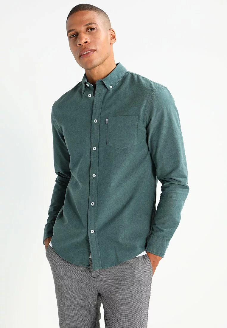 Pier One Uomo Camicia - Green 3 Pier One Uomo Camicia - Green