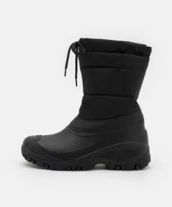 Pier One UNISEX - Stivali Da Neve - Black