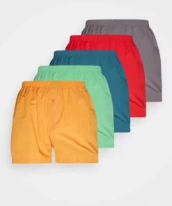 Pier One Uomo 5 PACK - Boxer - Blue/green/purple