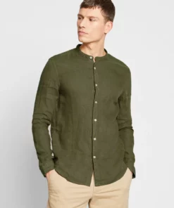 Pier One Uomo Camicia - Olive