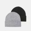 Pier One 2 PACK UNISEX - Berretto - Black/grey -Offerta Economica Pier One 5a346eace2fc4c9fbbfd7a361ad1da15