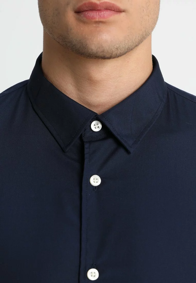 Pier One Uomo Camicia - Dark Blue 9 Pier One Uomo Camicia - Dark Blue - immagine 7