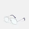 Pier One UNISEX - Occhiali Anti Luce Blu - Silver-coloured