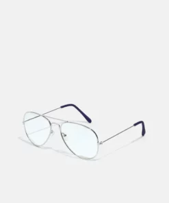 Pier One UNISEX - Occhiali Anti Luce Blu - Silver-coloured