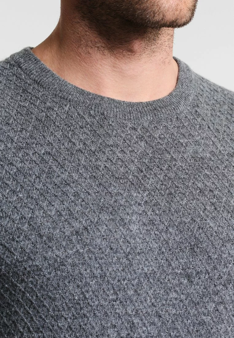 Pier One Uomo Maglione - Mottled Grey 6 Pier One Uomo Maglione - Mottled Grey - immagine 4