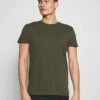 Pier One Uomo 5 PACK - T-shirt Basic - Olive/ White/ Navy /yellow /black -Offerta Economica Pier One 6388f246a6aa4b66b3d378922f10759e
