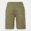Pier One Uomo 2 PACK - Shorts - Black/olive -Offerta Economica Pier One 63aeb0a1e0fd4405abc4c6b61273aa10