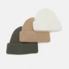 Pier One 3 PACK UNISEX - Berretto - Beige/green/white -Offerta Economica Pier One 659a9fa23fb74e69a9051045f3a072fd
