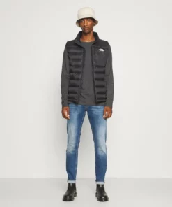 Pier One Uomo 2 PACK - Maglietta A Manica Lunga - Dark Grey/black