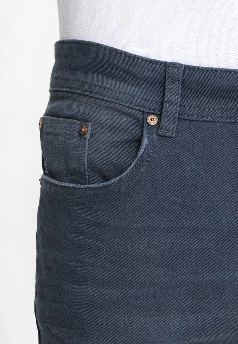 Pier One Uomo COLOURED BARON - Jeans Slim Fit - Dark Blue 8 Pier One Uomo COLOURED BARON - Jeans Slim Fit - Dark Blue - immagine 6