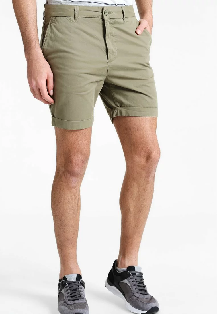 Pier One Uomo Shorts - Olive 3 Pier One Uomo Shorts - Olive