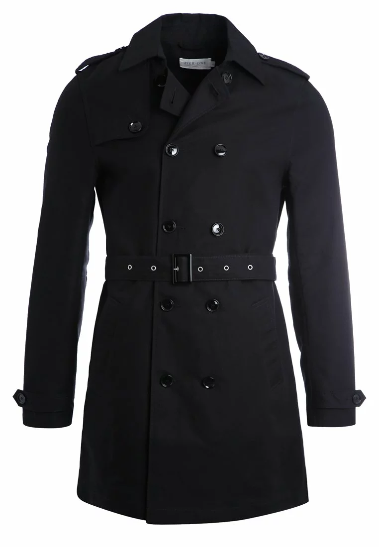 Pier One Uomo Trench - Black 8 Pier One Uomo Trench - Black - immagine 6