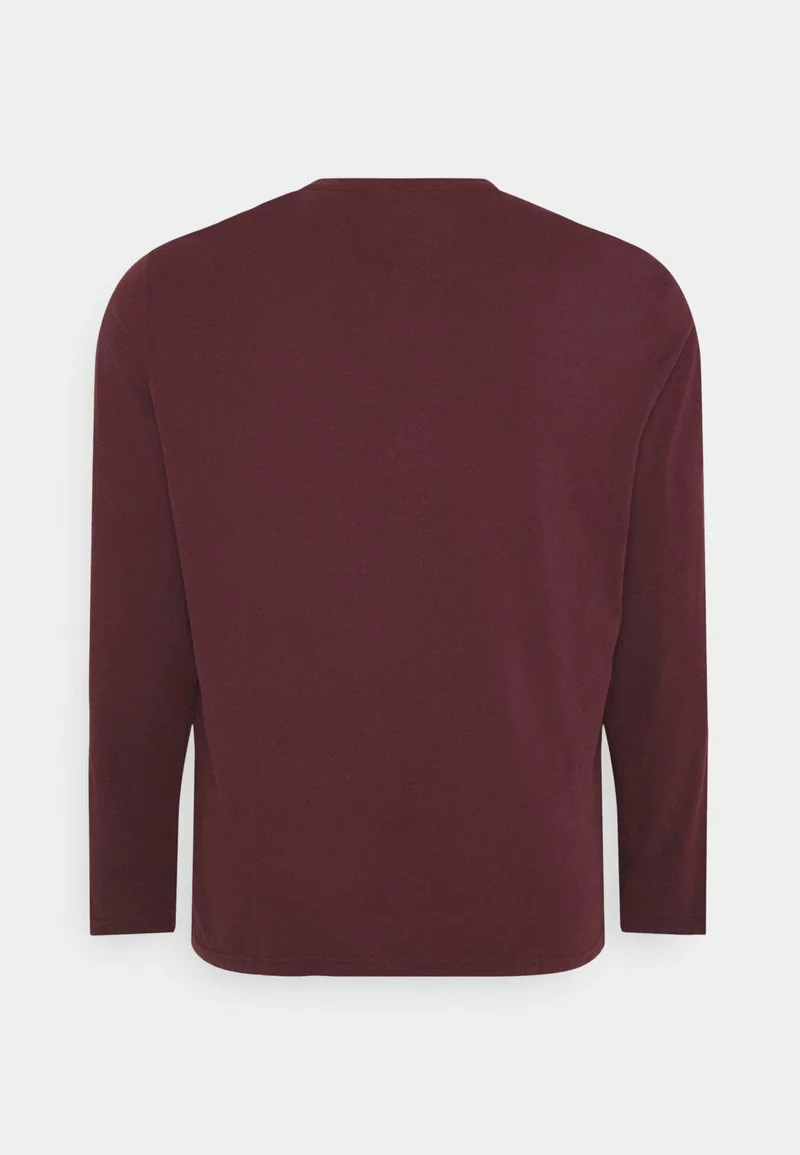 Pier One Uomo Maglietta A Manica Lunga - Bordeaux 4 Pier One Uomo Maglietta A Manica Lunga - Bordeaux - immagine 2