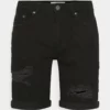 Pier One Uomo Shorts Di Jeans - Black -Offerta Economica Pier One 6a5f776f052149fab21c0f7a06b3f55c
