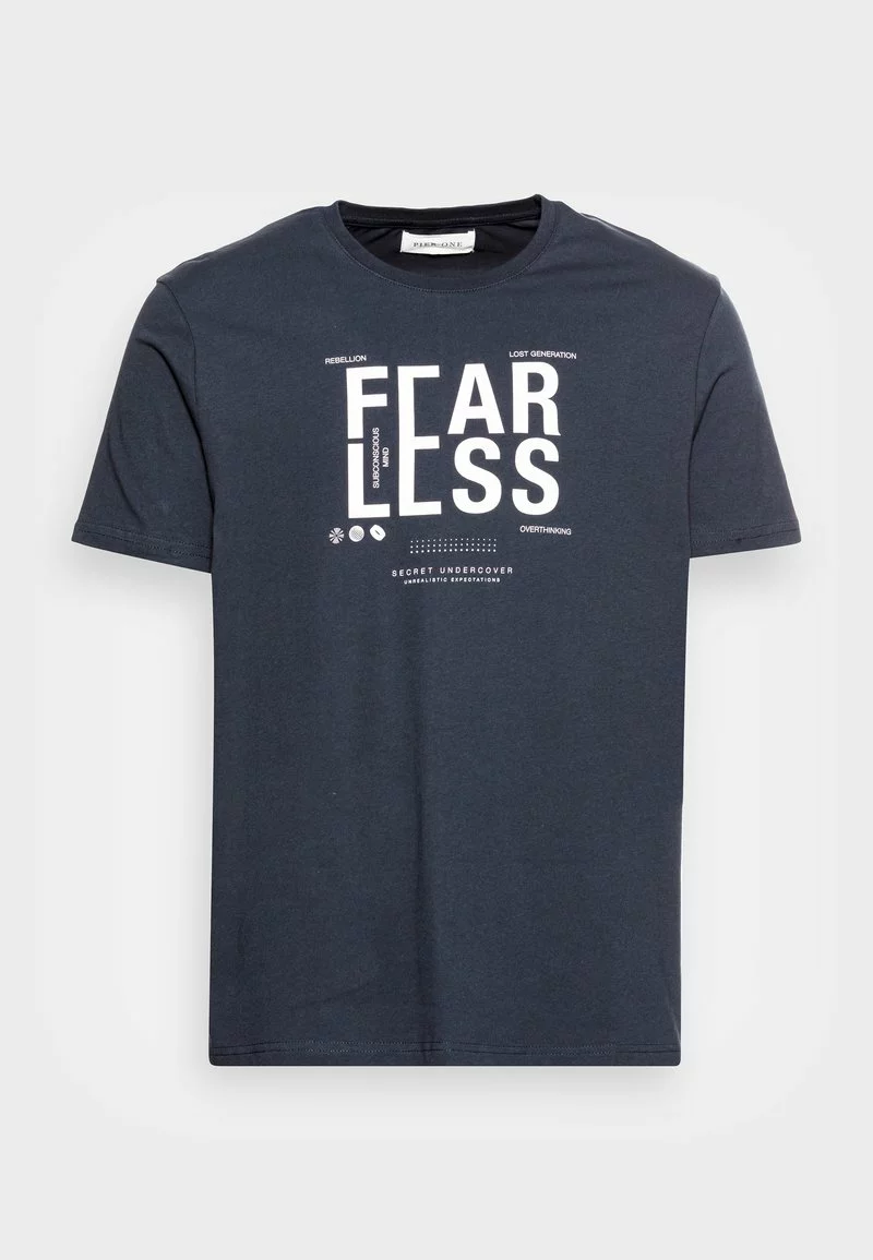 Pier One Uomo T-shirt Con Stampa - Dark Blue 6 Pier One Uomo T-shirt Con Stampa - Dark Blue - immagine 4