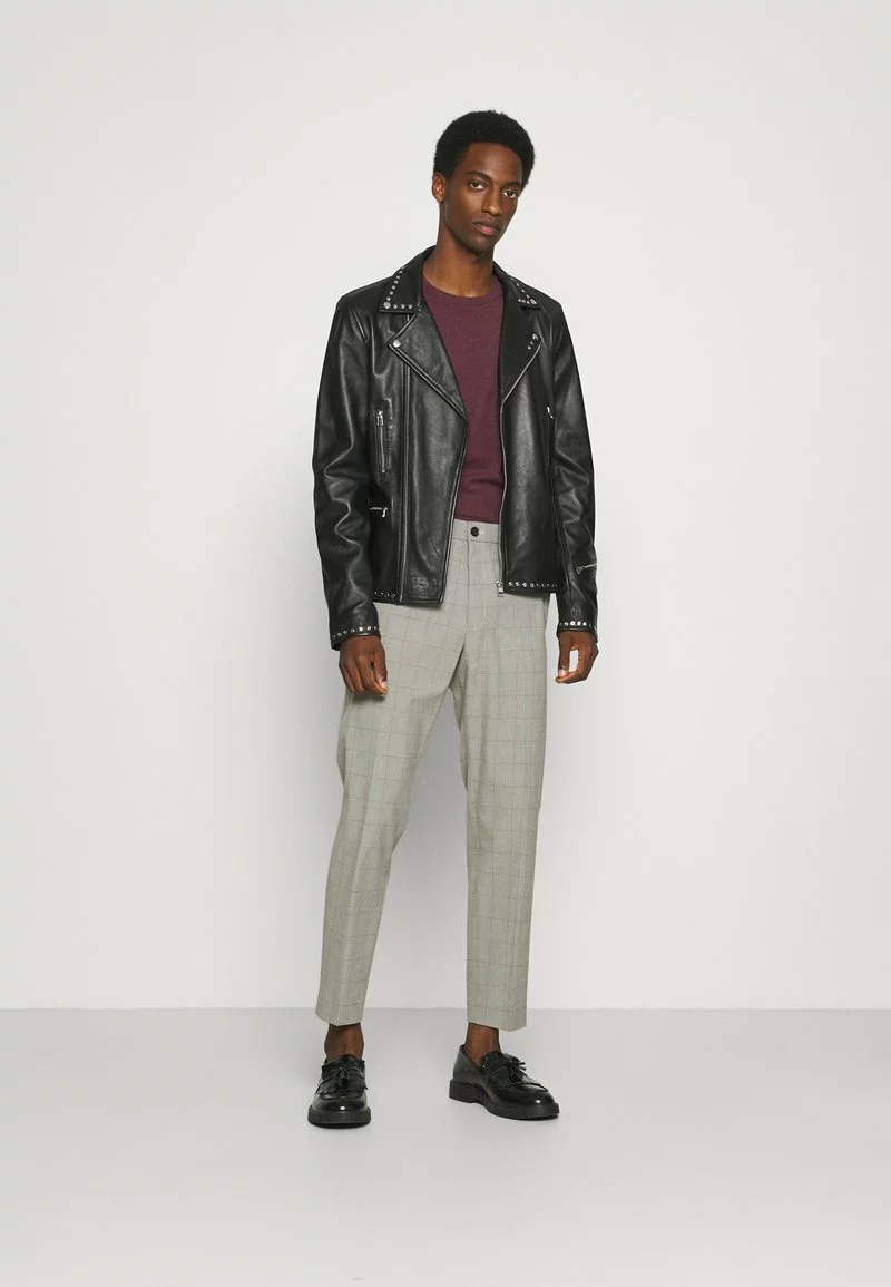 Pier One Uomo 3 PACK - Maglietta A Manica Lunga - Bordeaux/black/dark Blue 3 Pier One Uomo 3 PACK - Maglietta A Manica Lunga - Bordeaux/black/dark Blue