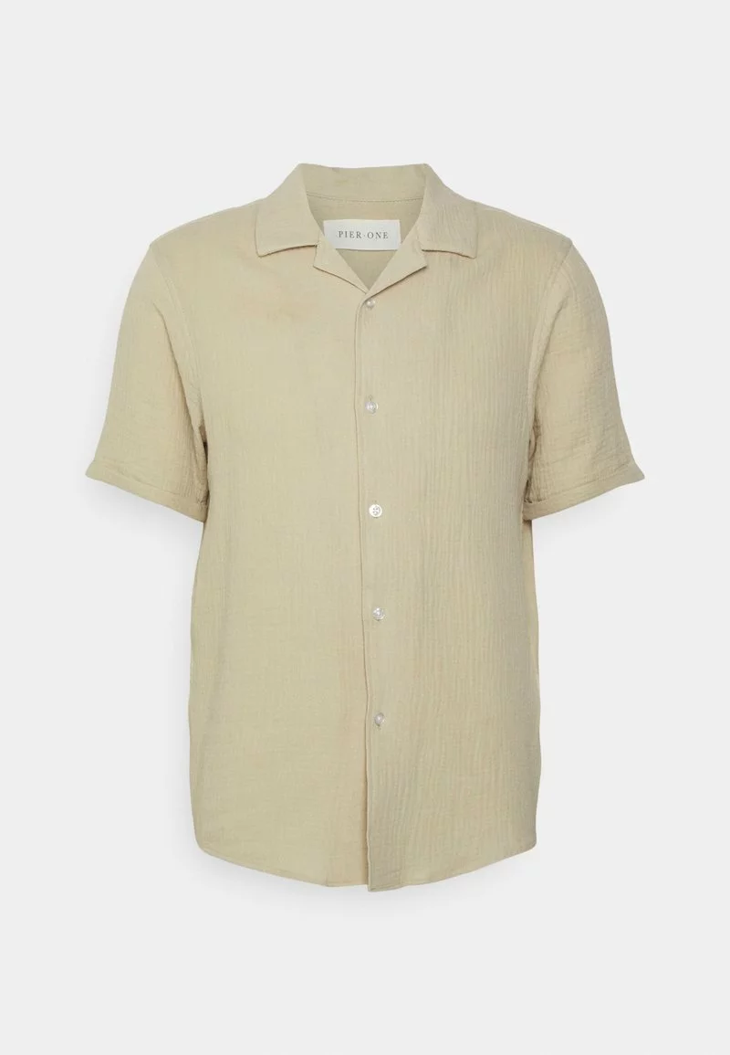 Pier One Uomo Camicia - Beige 3 Pier One Uomo Camicia - Beige