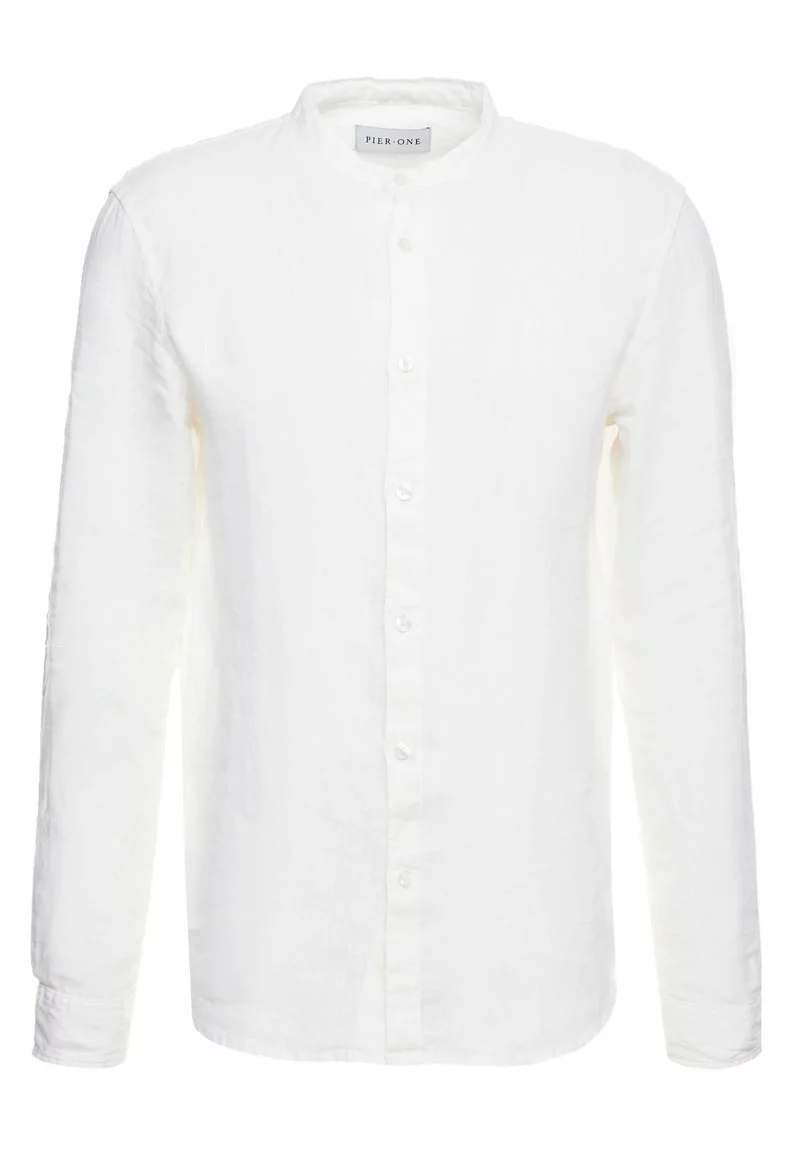 Pier One Uomo Camicia - White 6 Pier One Uomo Camicia - White - immagine 4