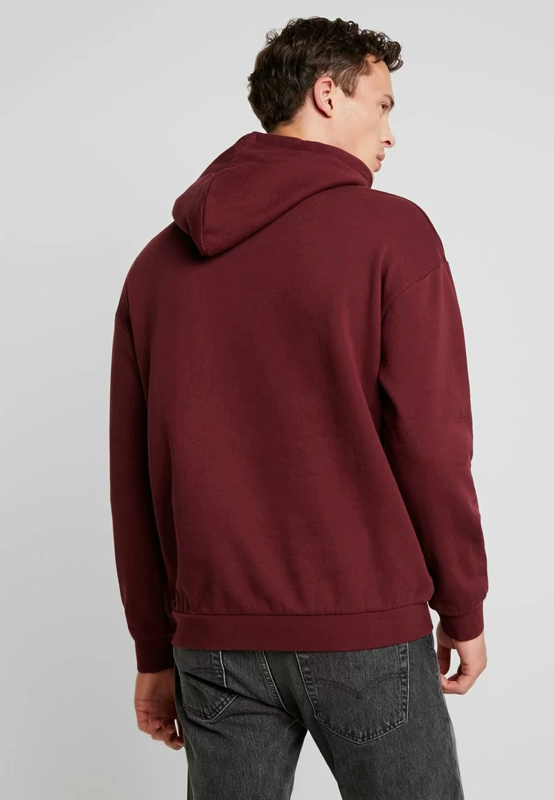 Pier One Uomo PLAIN SKATER HOODY - Felpa Con Cappuccio - Bordeaux 5 Pier One Uomo PLAIN SKATER HOODY - Felpa Con Cappuccio - Bordeaux - immagine 3