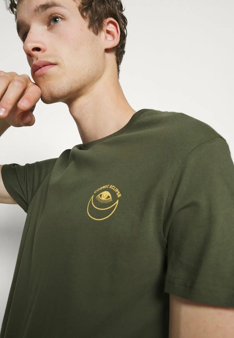 Pier One Uomo T-shirt Con Stampa - Olive 6 Pier One Uomo T-shirt Con Stampa - Olive - immagine 4
