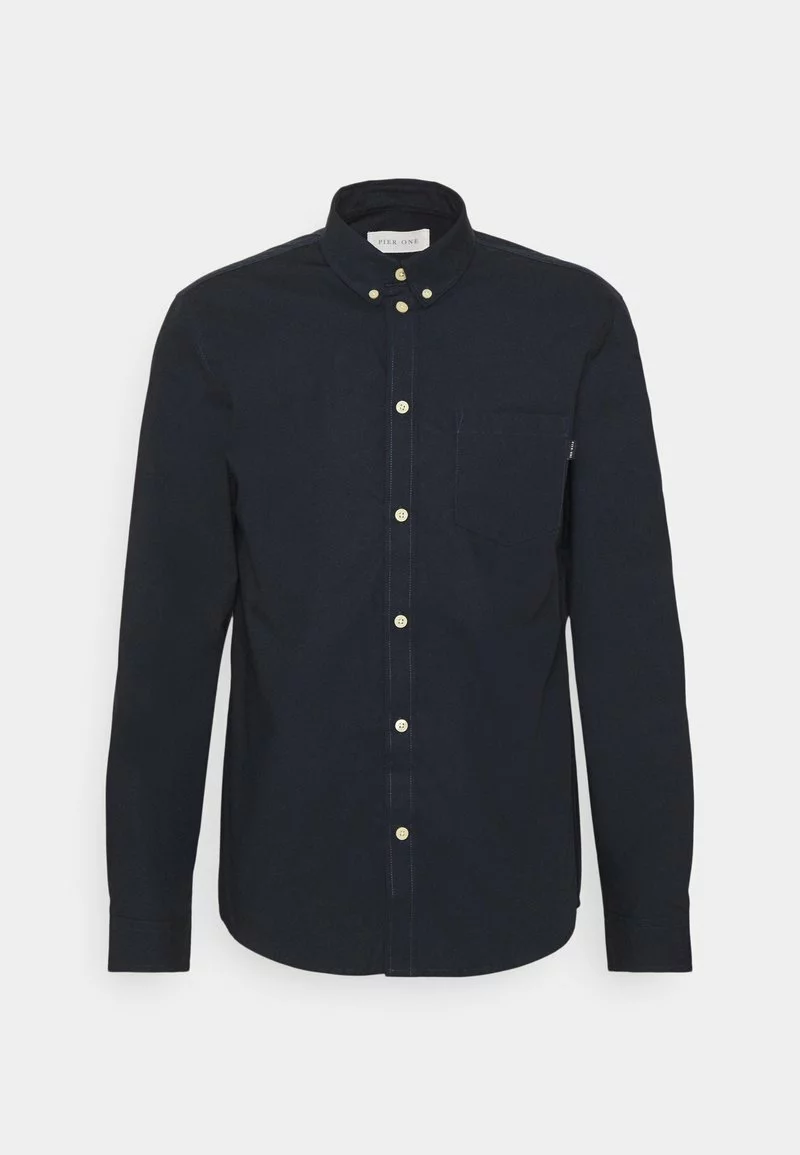 Pier One Uomo Camicia - Dark Blue 7 Pier One Uomo Camicia - Dark Blue - immagine 5