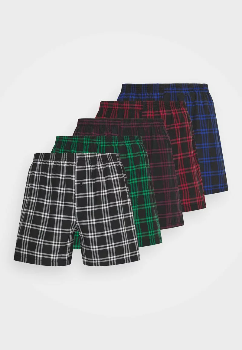 Pier One Uomo 5 PACK - Boxer - Black 3 Pier One Uomo 5 PACK - Boxer - Black