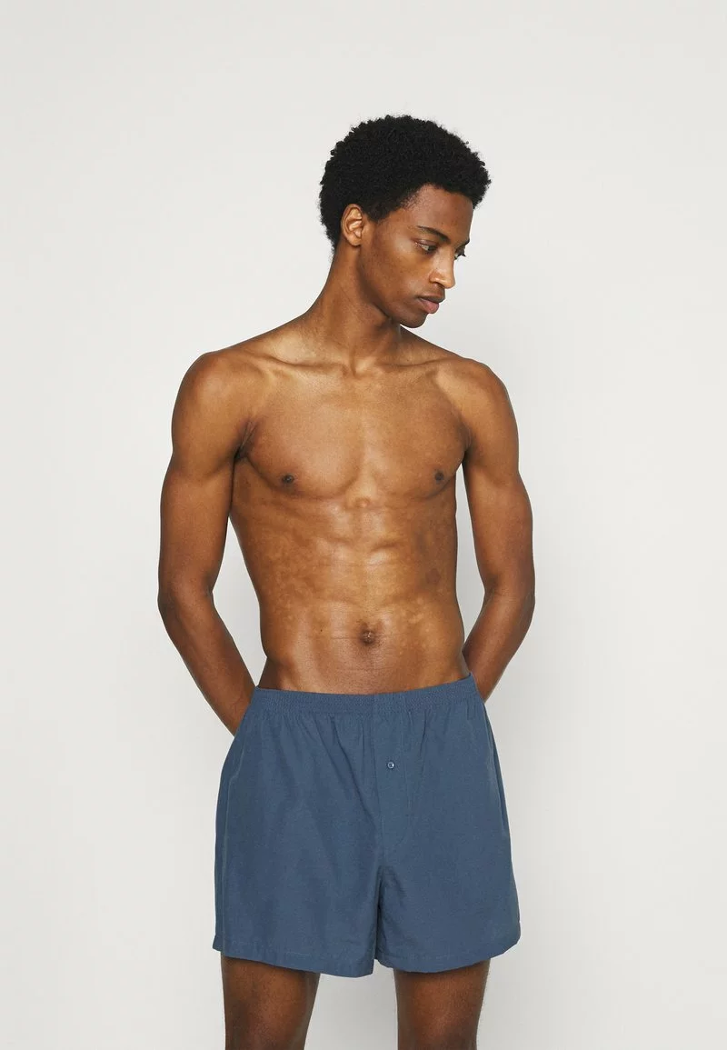 Pier One Uomo 5 PACK - Boxer - Dark Blue/blue 3 Pier One Uomo 5 PACK - Boxer - Dark Blue/blue