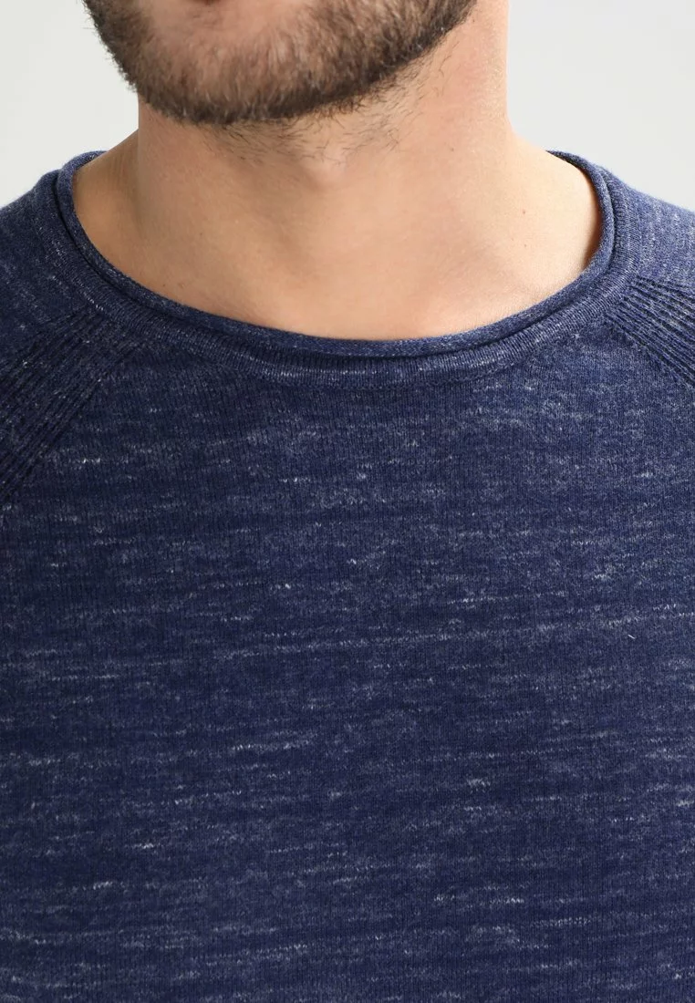 Pier One Uomo Maglione - Mottled Blue 6 Pier One Uomo Maglione - Mottled Blue - immagine 4