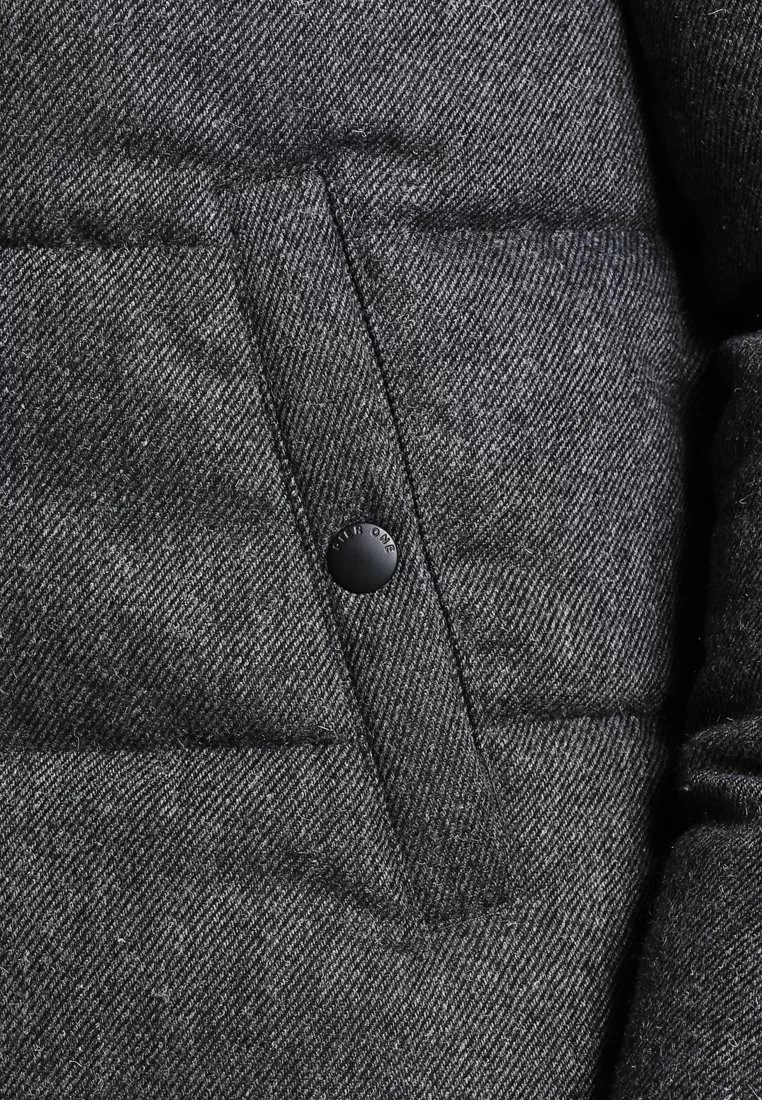 Pier One Uomo HOODED - Giacca Invernale - Grey Melange 7 Pier One Uomo HOODED - Giacca Invernale - Grey Melange - immagine 5