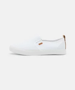 Pier One UNISEX - Scarpe Senza Lacci - White
