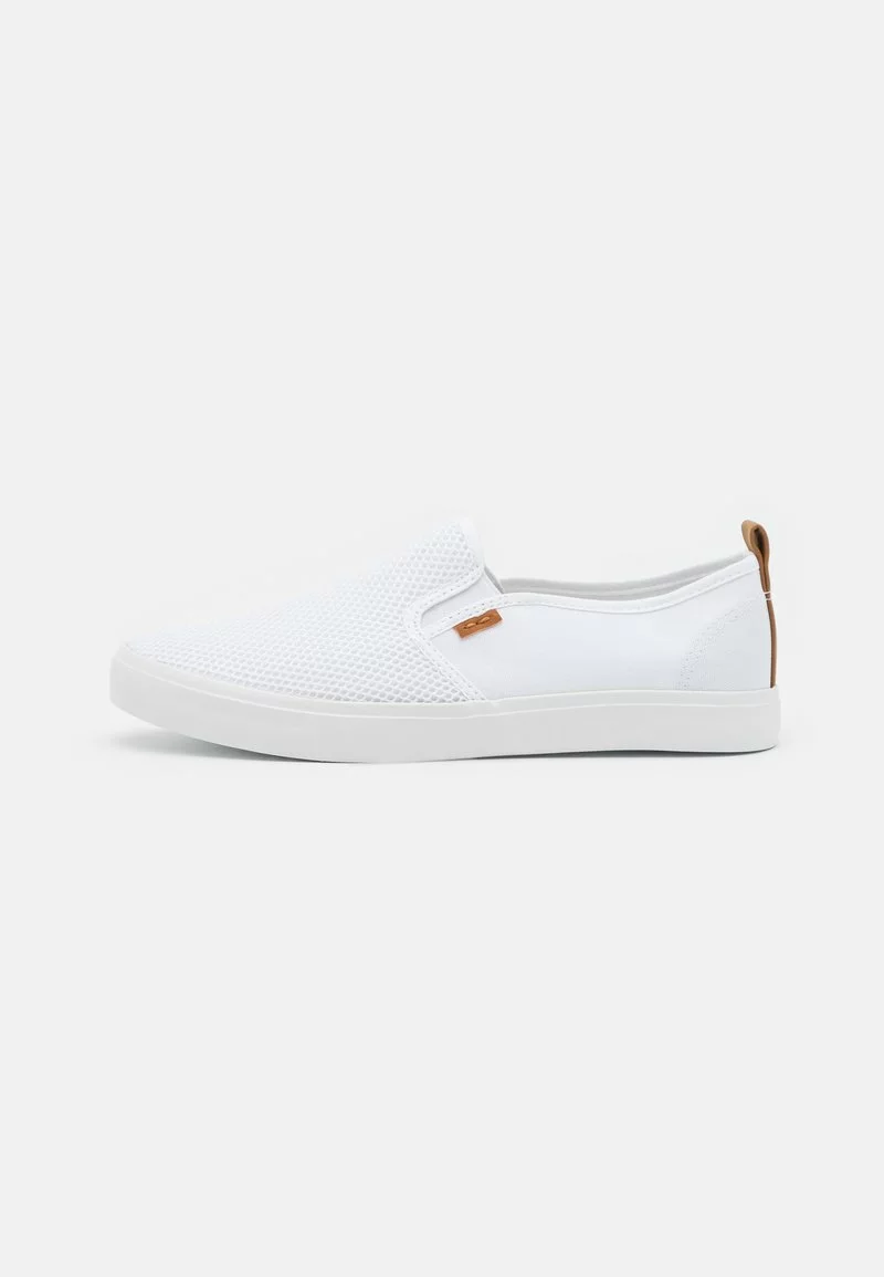 Pier One UNISEX - Scarpe Senza Lacci - White 3 Pier One UNISEX - Scarpe Senza Lacci - White