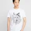 Pier One Uomo T-shirt Con Stampa - White -Offerta Economica Pier One 7b79eaadf3bb453d8f30c68f24c7dfed